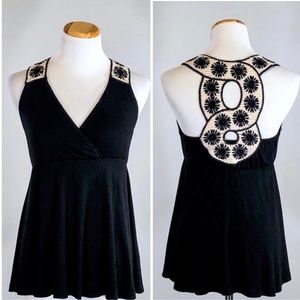VENUS Black Tank Top- XS